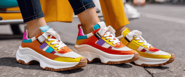 Sneakers tendance femme 2025 : Les modèles chunky à ne pas manquer