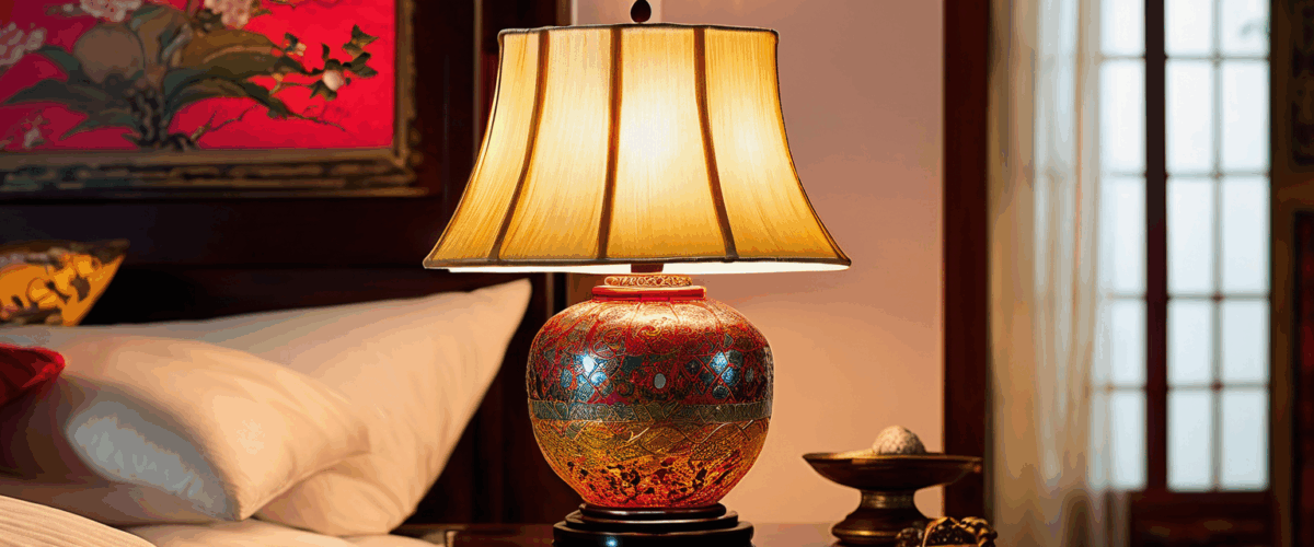 Lampe de chevet orientale : voyage décoratif